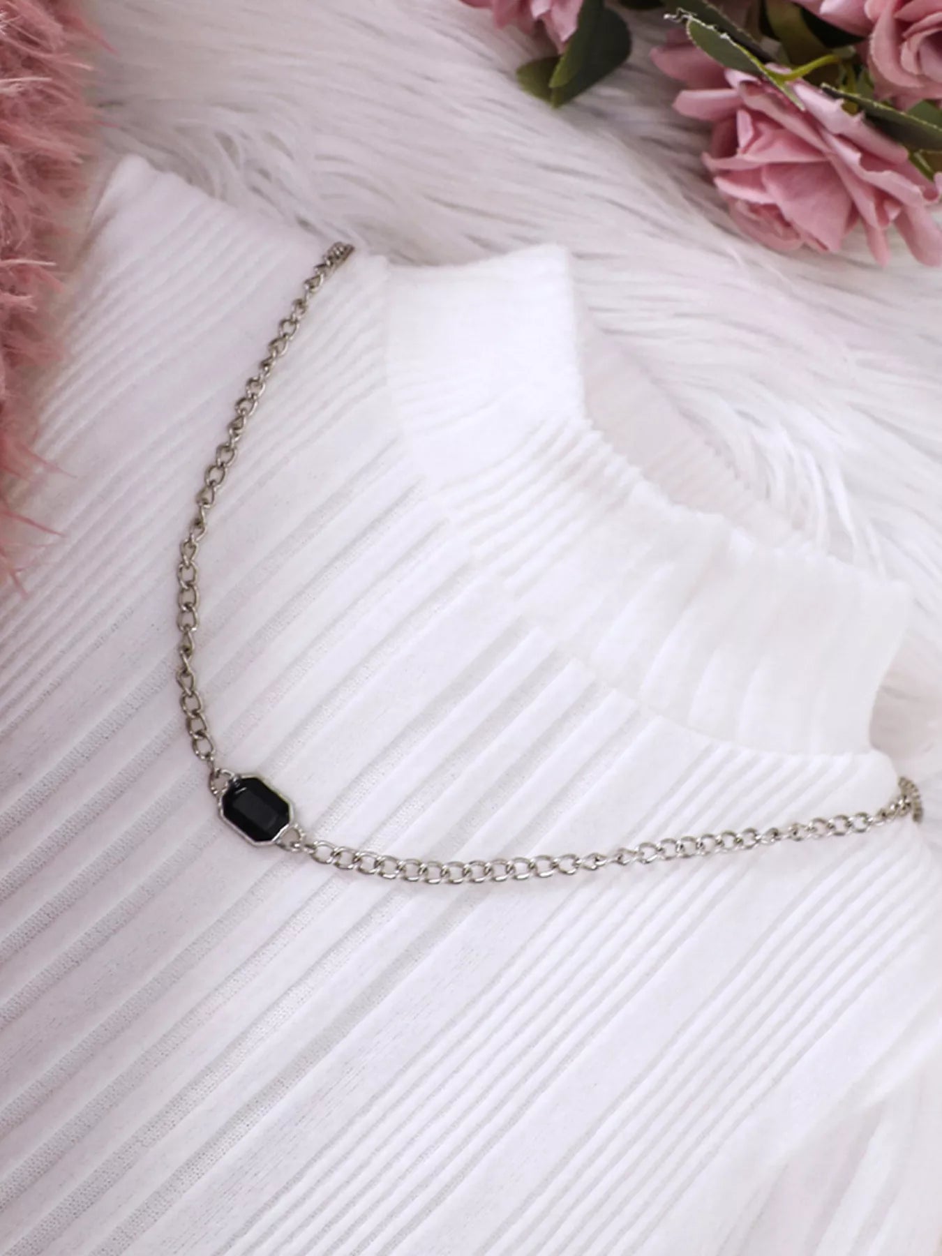 Children's Faux Fur Jacket & Ribbed Dress Set