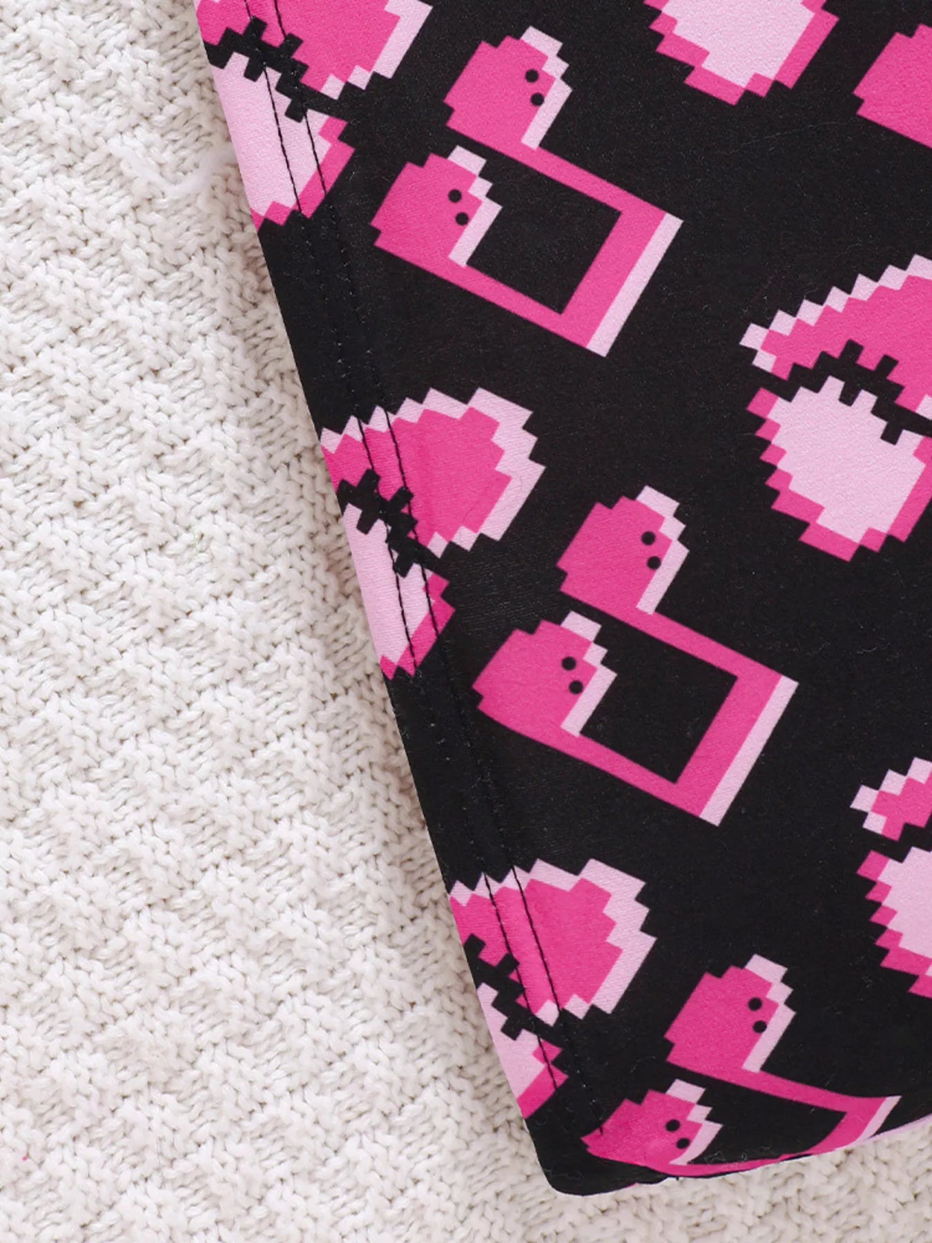 Children's Printed Dress and Cardigan Set