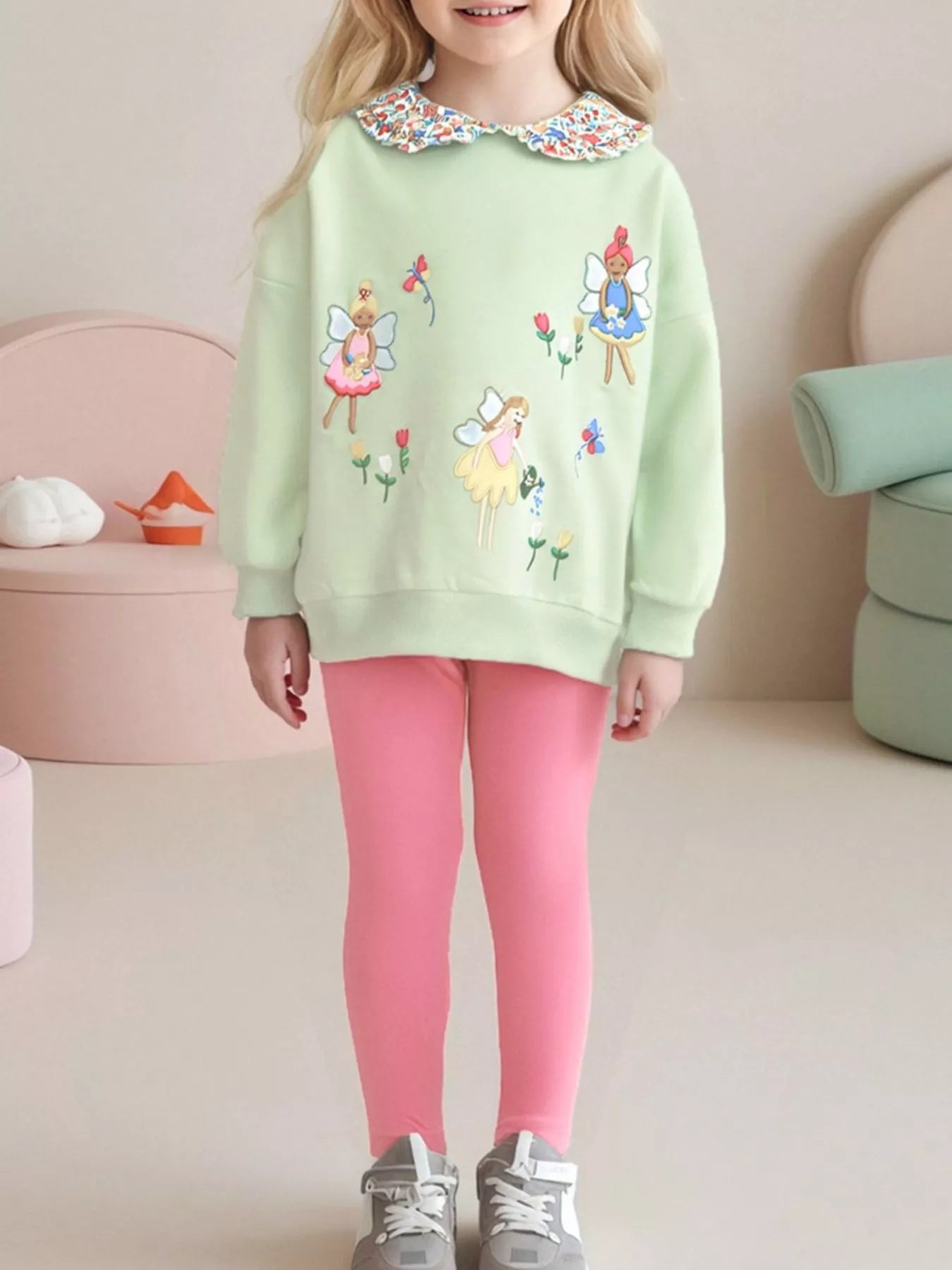 Children's Fairy Sweatshirt & Leggings Set