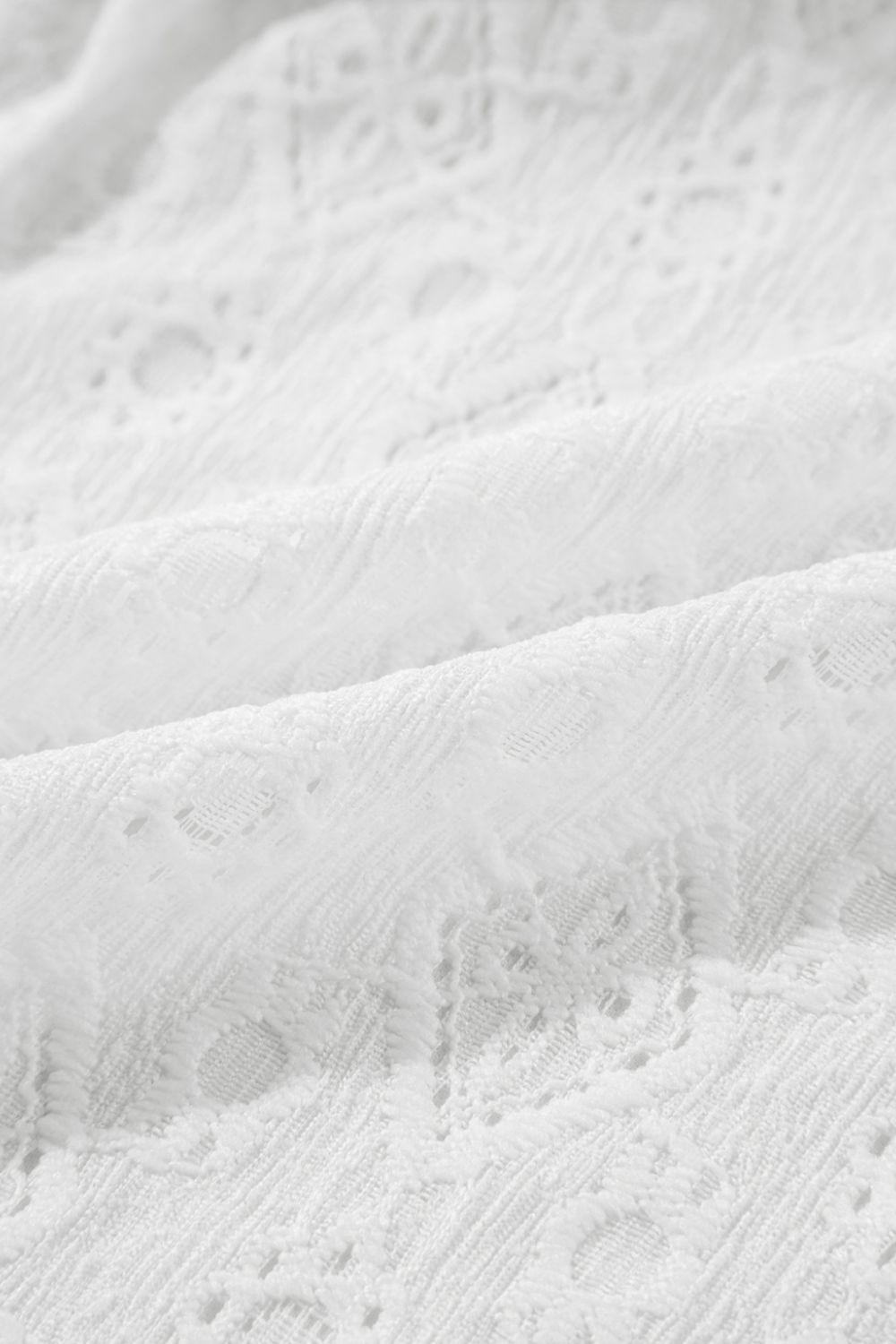 Lace Sleeveless Tied Waist Mini Dress