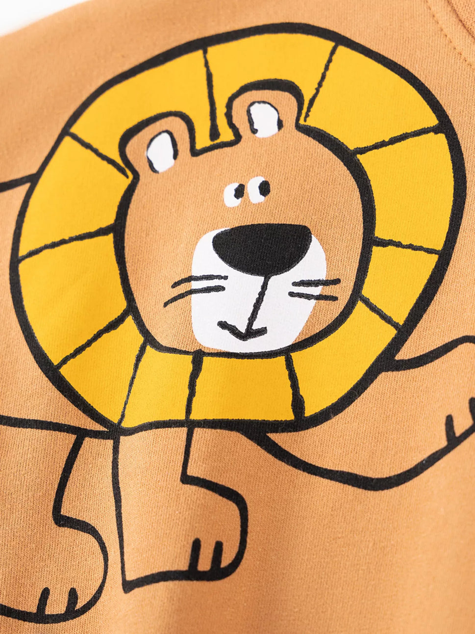 Children's Animal Round Neck Sweatshirt and Pants Set