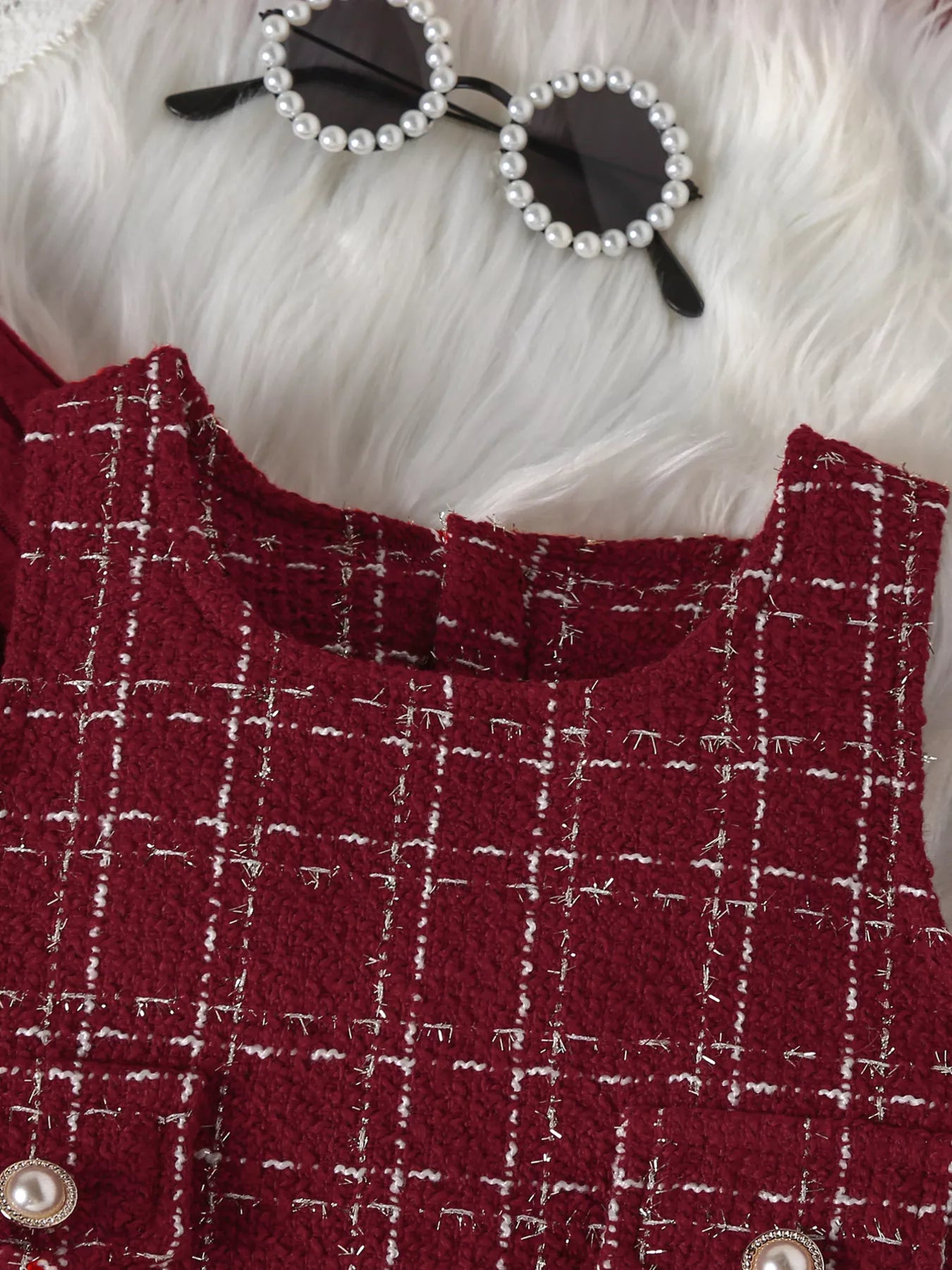 Children's Ribbed Knit Top and Dress Set