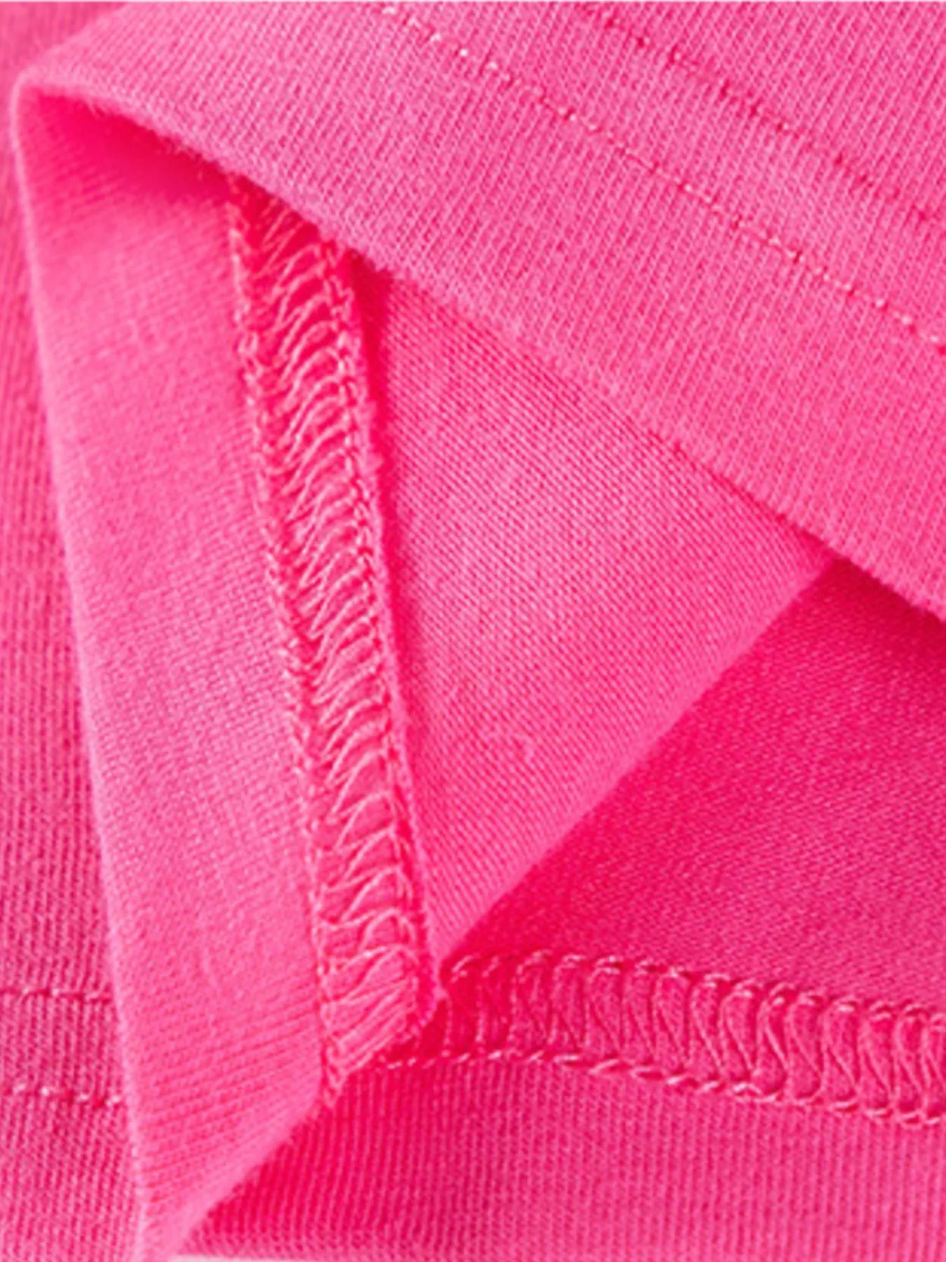 Children's Round Neck T-Shirt and Skirt Set