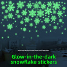 Switch Luminous Christmas Snowflake Decoration Stickers 2 image