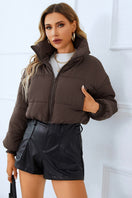 Switch Zip-Up Winter Coat with Pockets 1 image