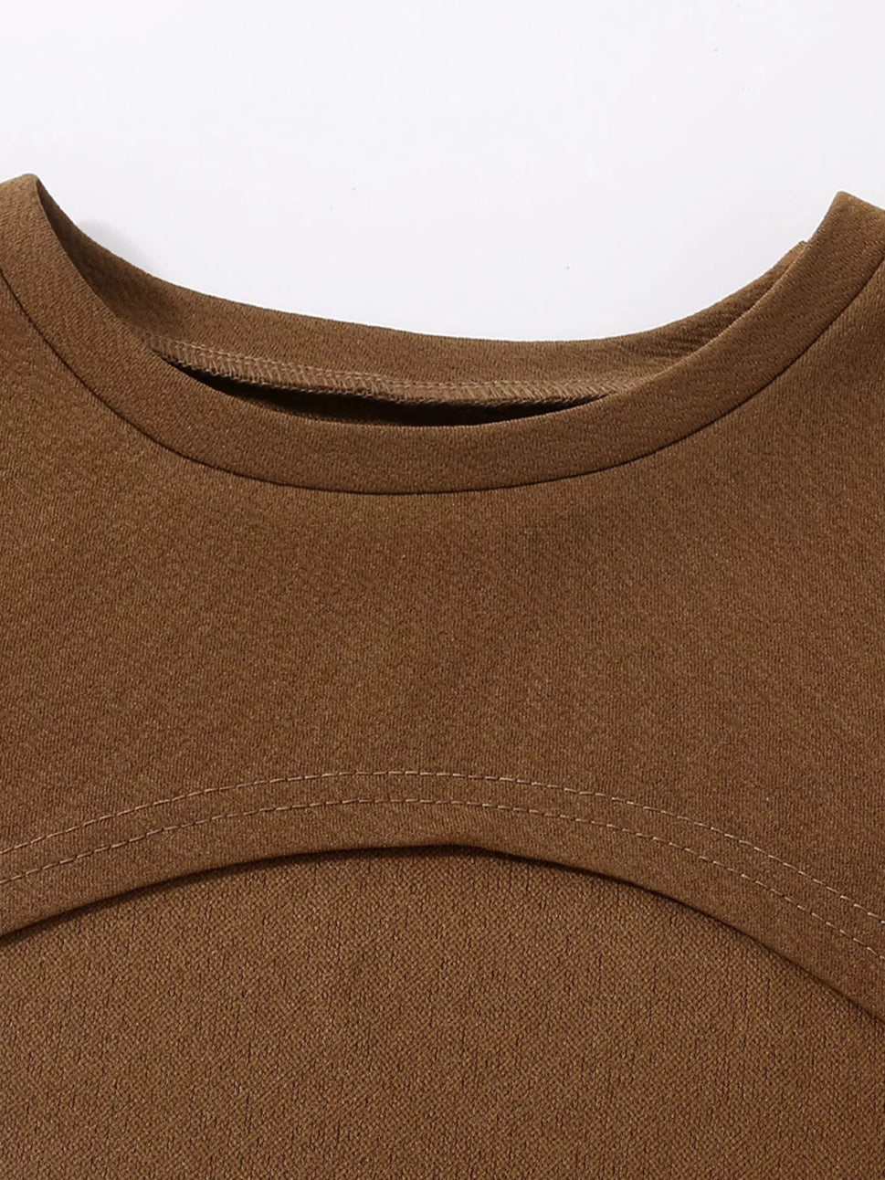 Children's Plaid Print Long Sleeve Dress Set