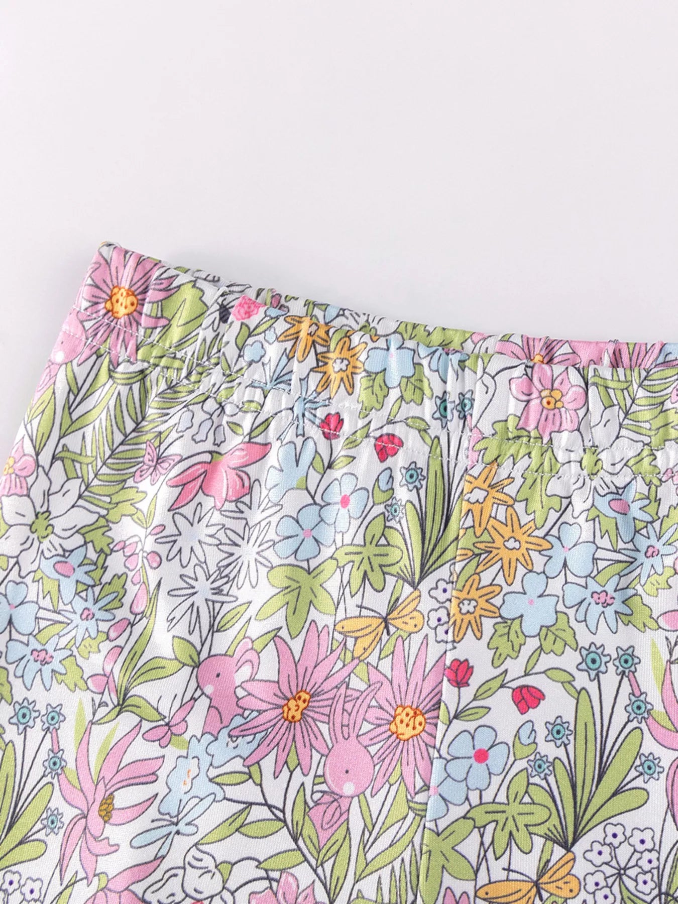 Children's Floral Sweatshirt & Leggings Set