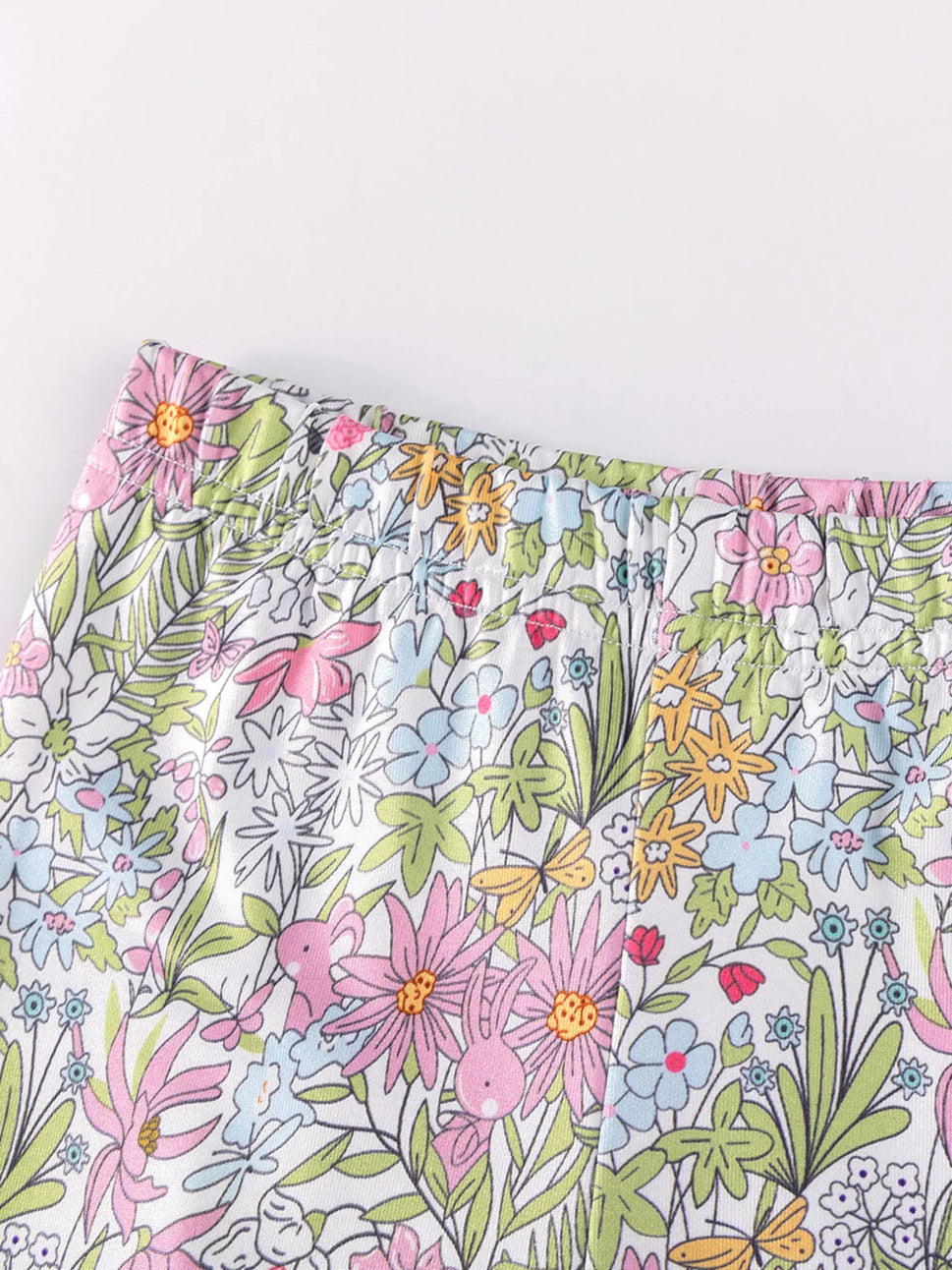 Children's Floral Sweatshirt & Leggings Set