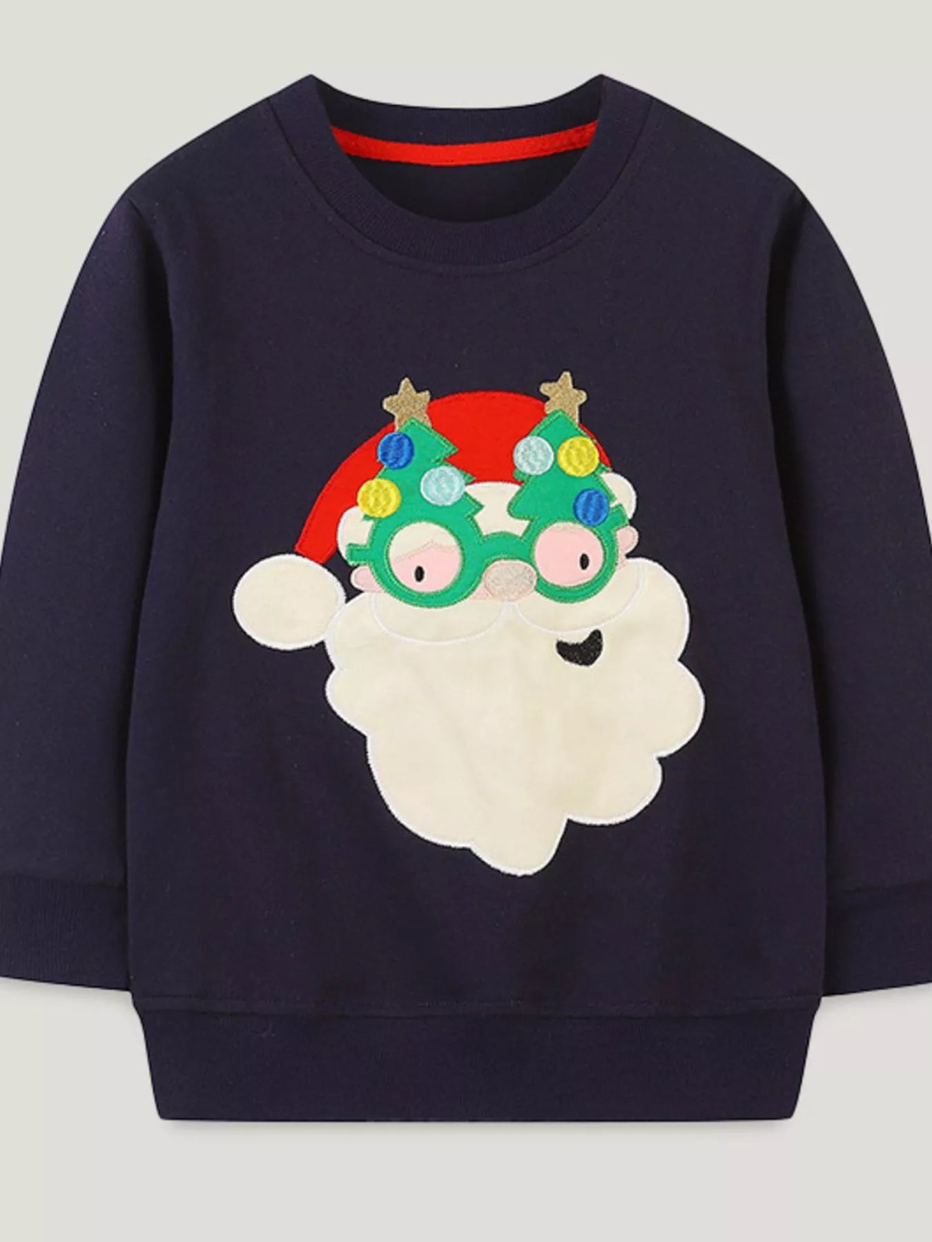Children's Christmas Santa Crew Neck Sweatshirt