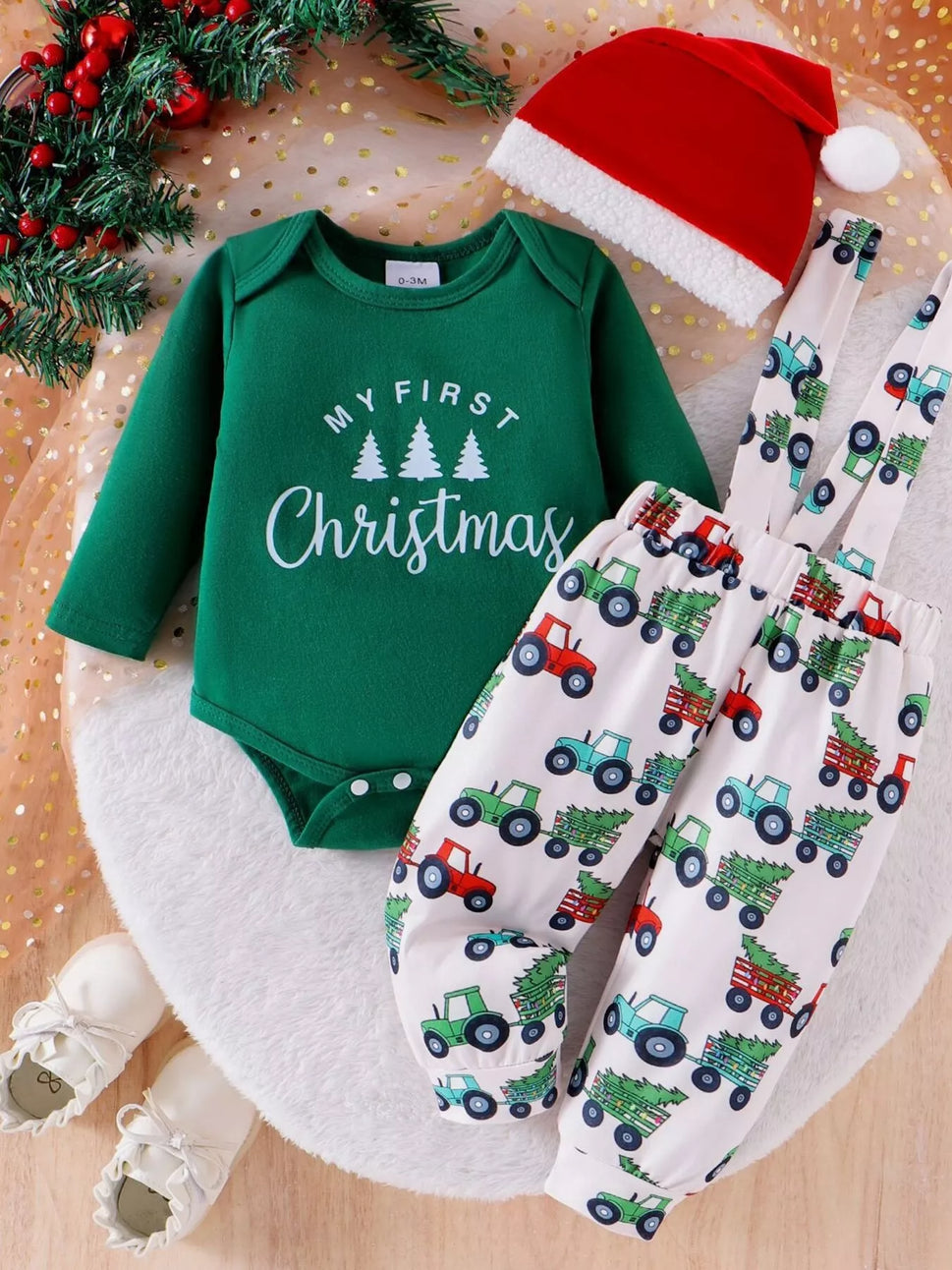 Children's My First Christmas Outfit Set
