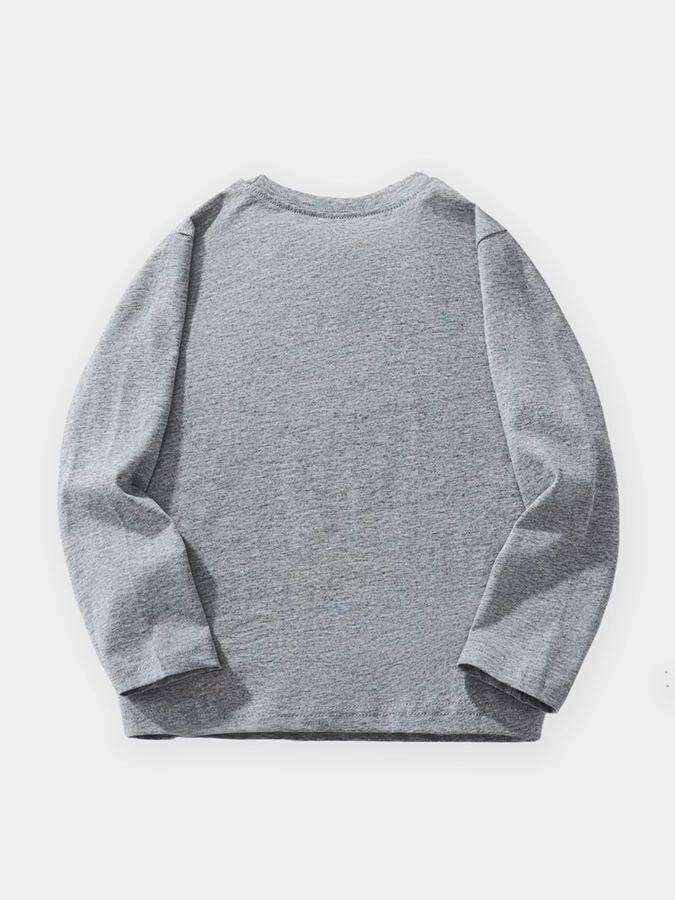 Children's Dinosaur Christmas Tree Graphic Long Sleeve T-Shirt