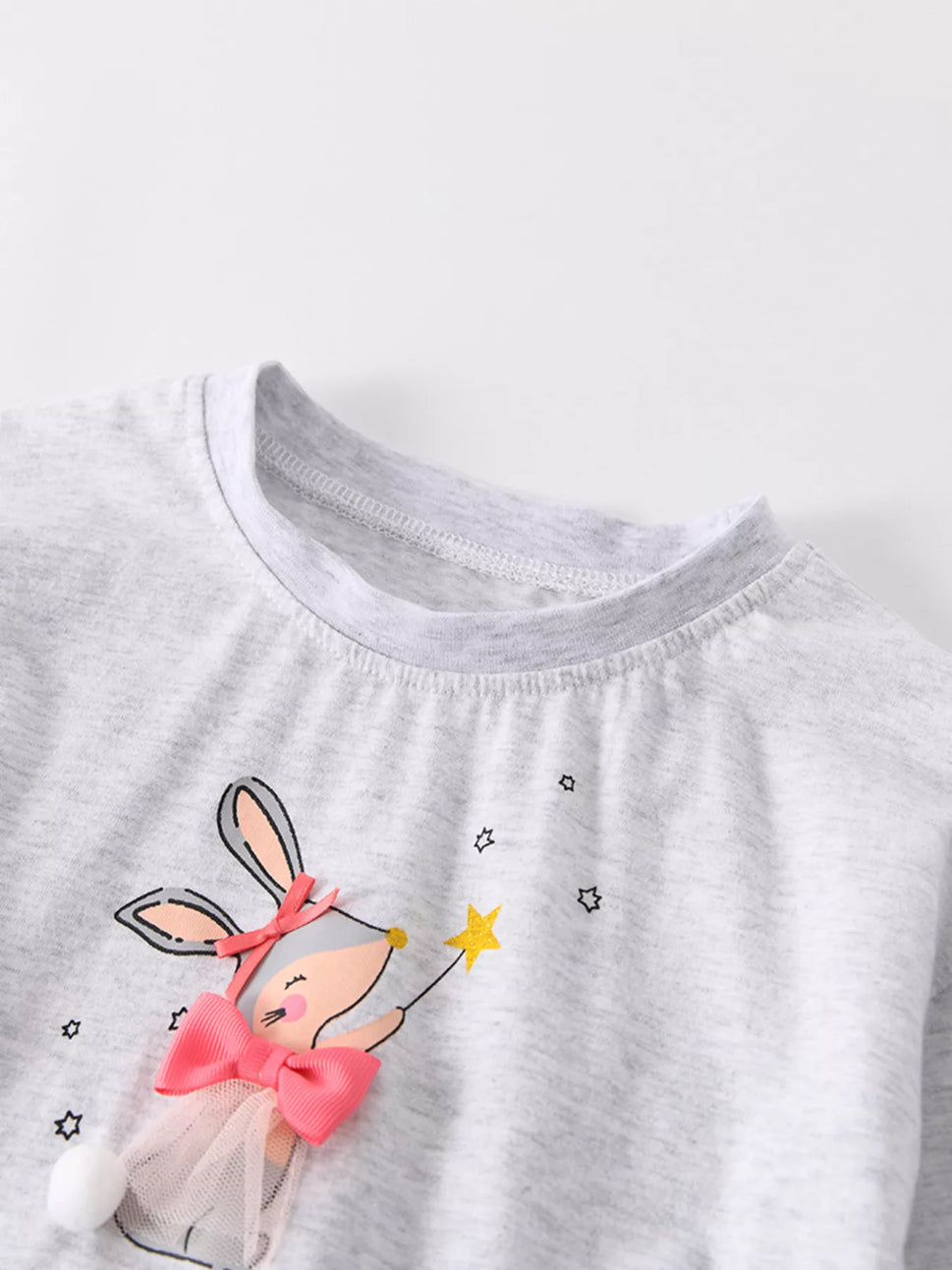 Children's Long Sleeve Top & Polka Dot Pants Set