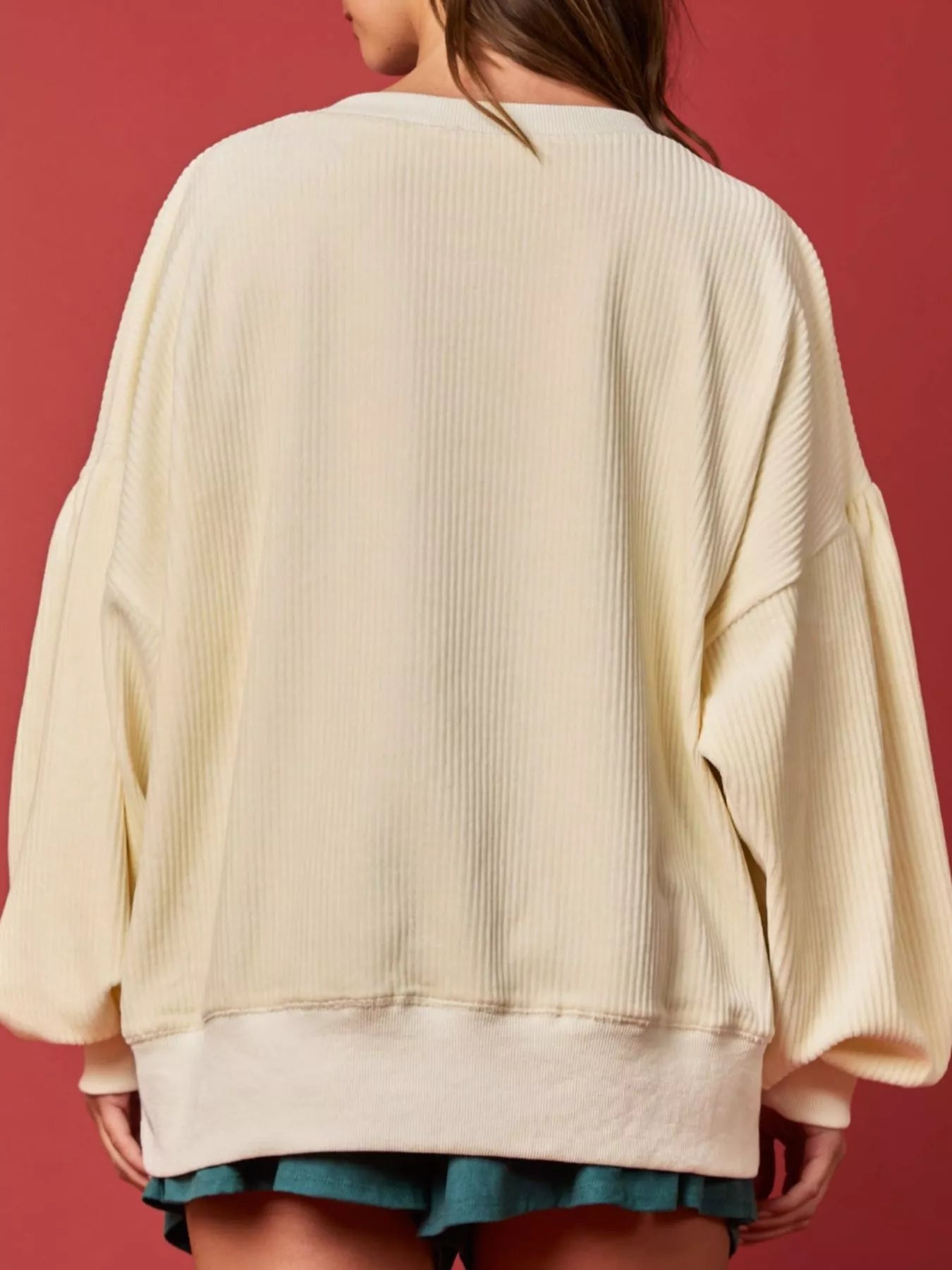 Christmas Sequin Embellished Sweatshirt