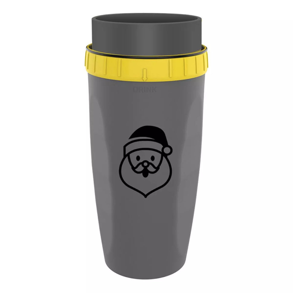 Christmas Cartoon Character Kettle with Straw