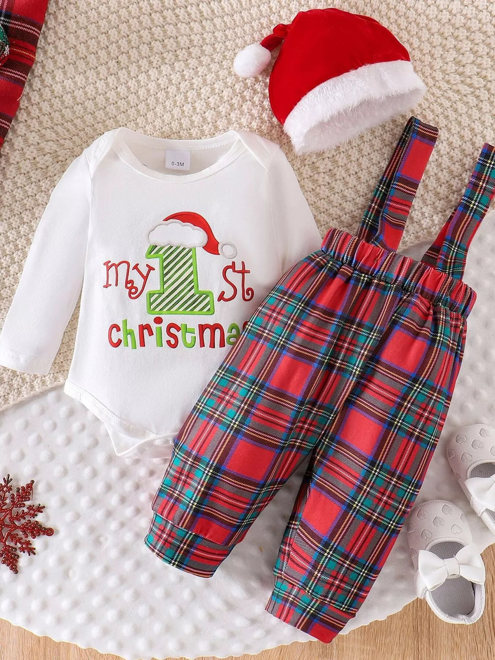 Children's First Christmas Outfit Set
