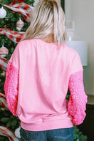 Switch LOVE Sequin Dropped Shoulder Sweatshirt 2 image