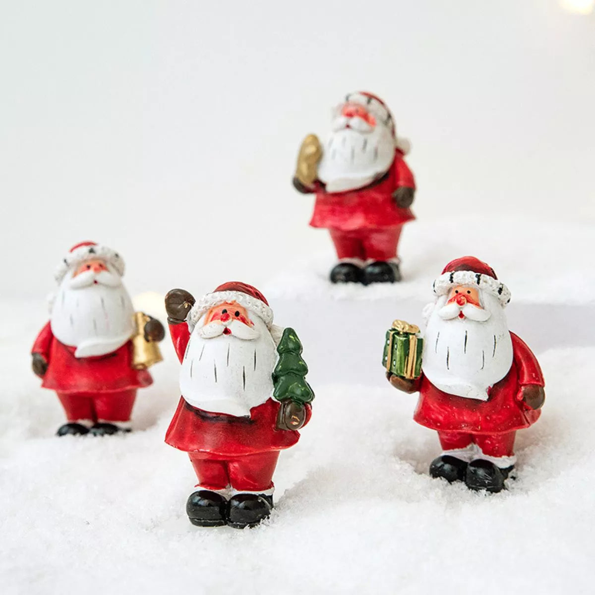 Christmas Santa Claus Miniature Figurine Ornament