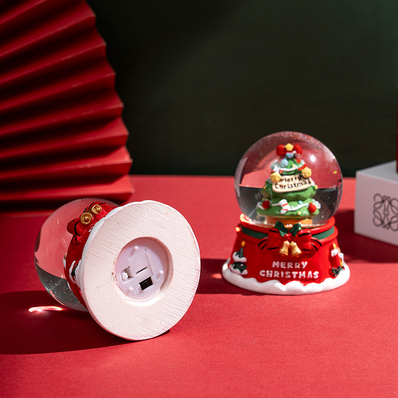 Christmas crystal ball