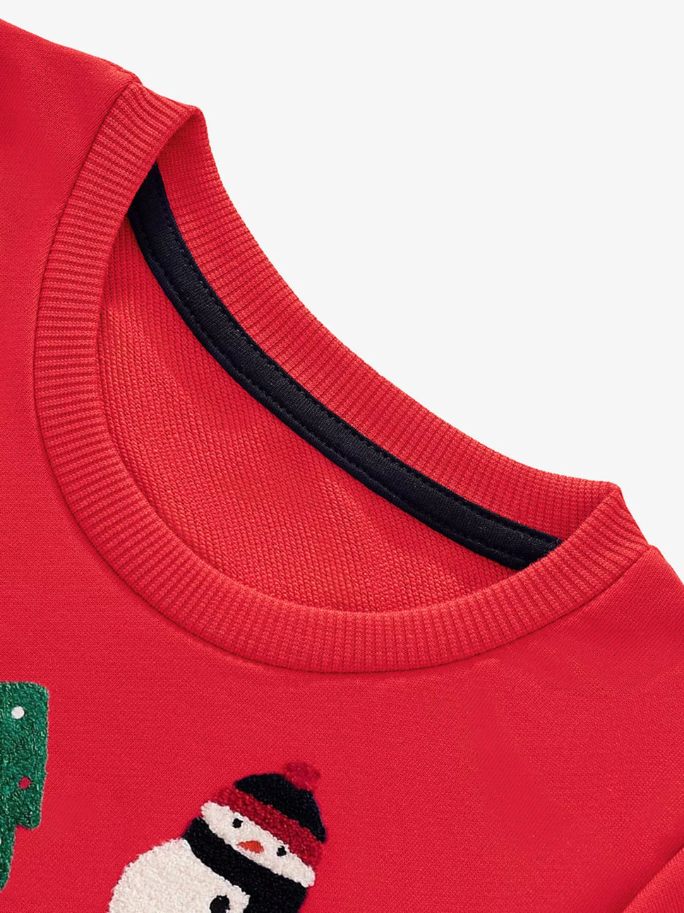 Children's Christmas Character Round Neck Sweatshirt