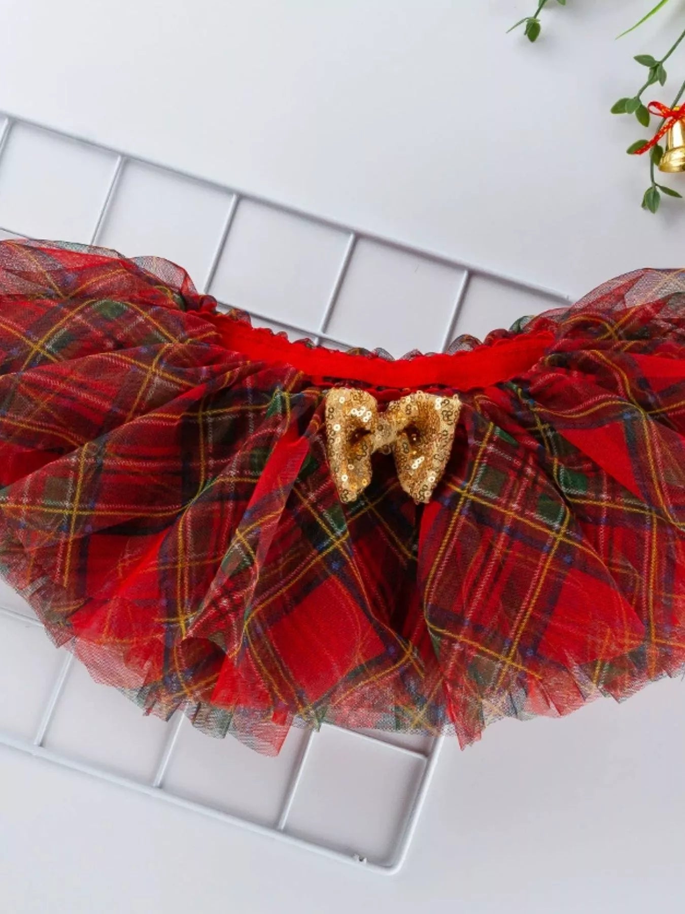 Children's Christmas Santa Baby Outfit Set with Headband