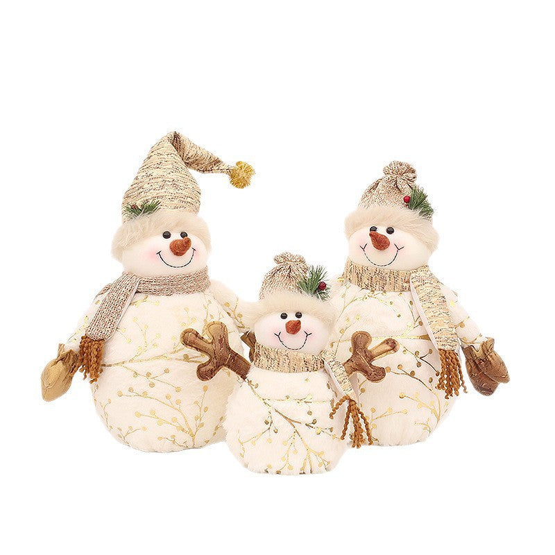 Christmas snowman ornament