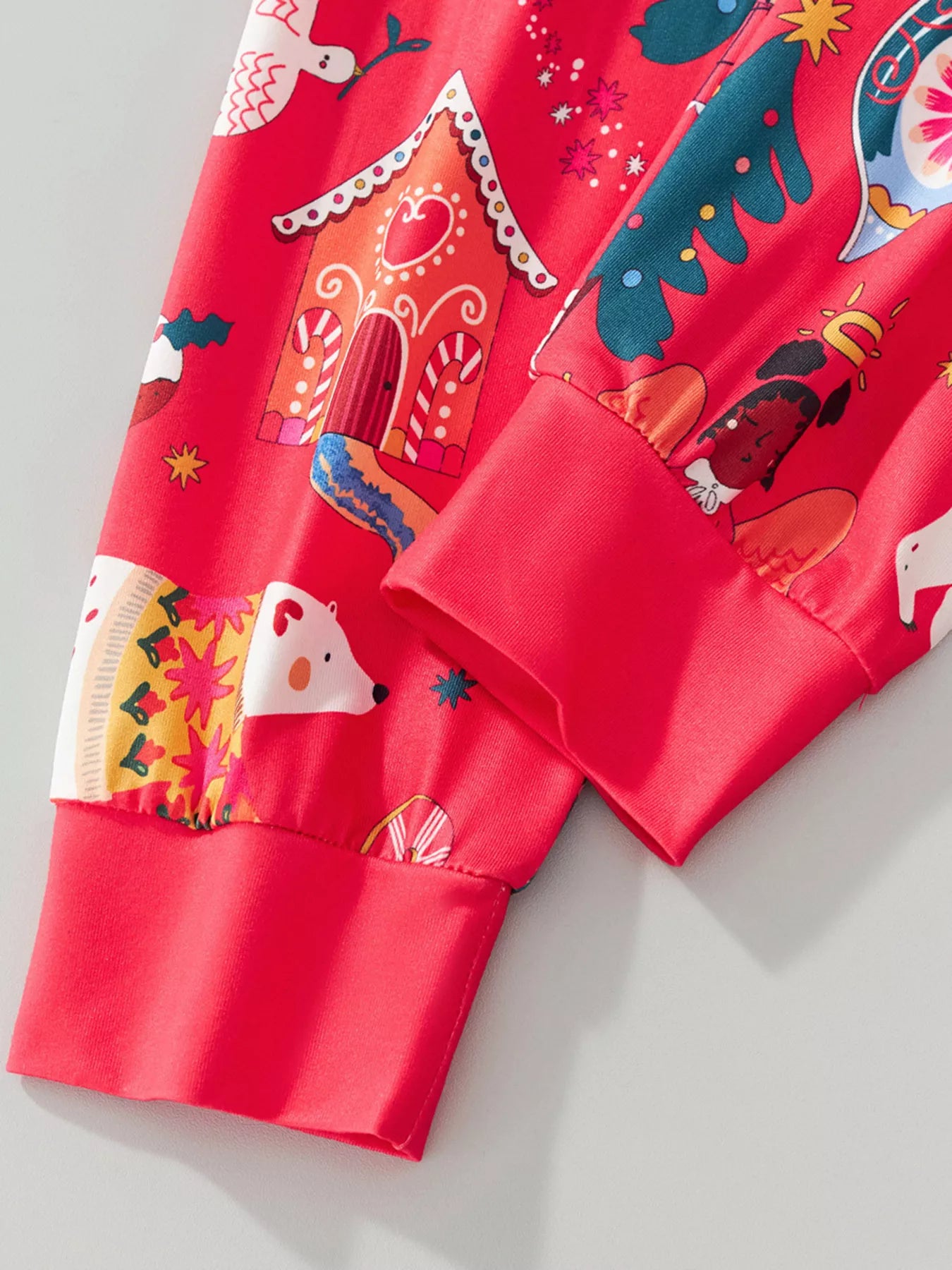 Children's Christmas Print Pajama Set