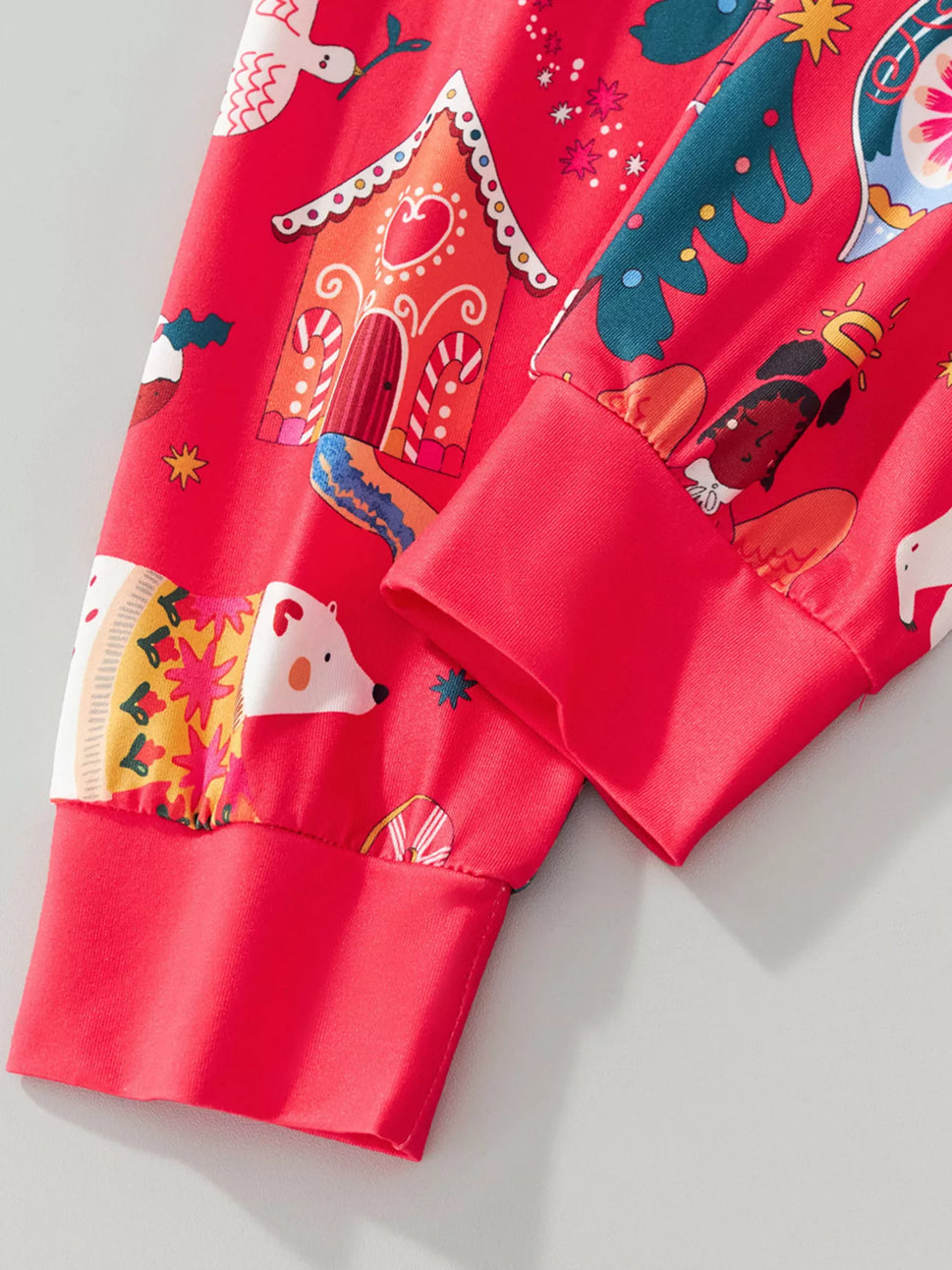 Children's Christmas Print Pajama Set
