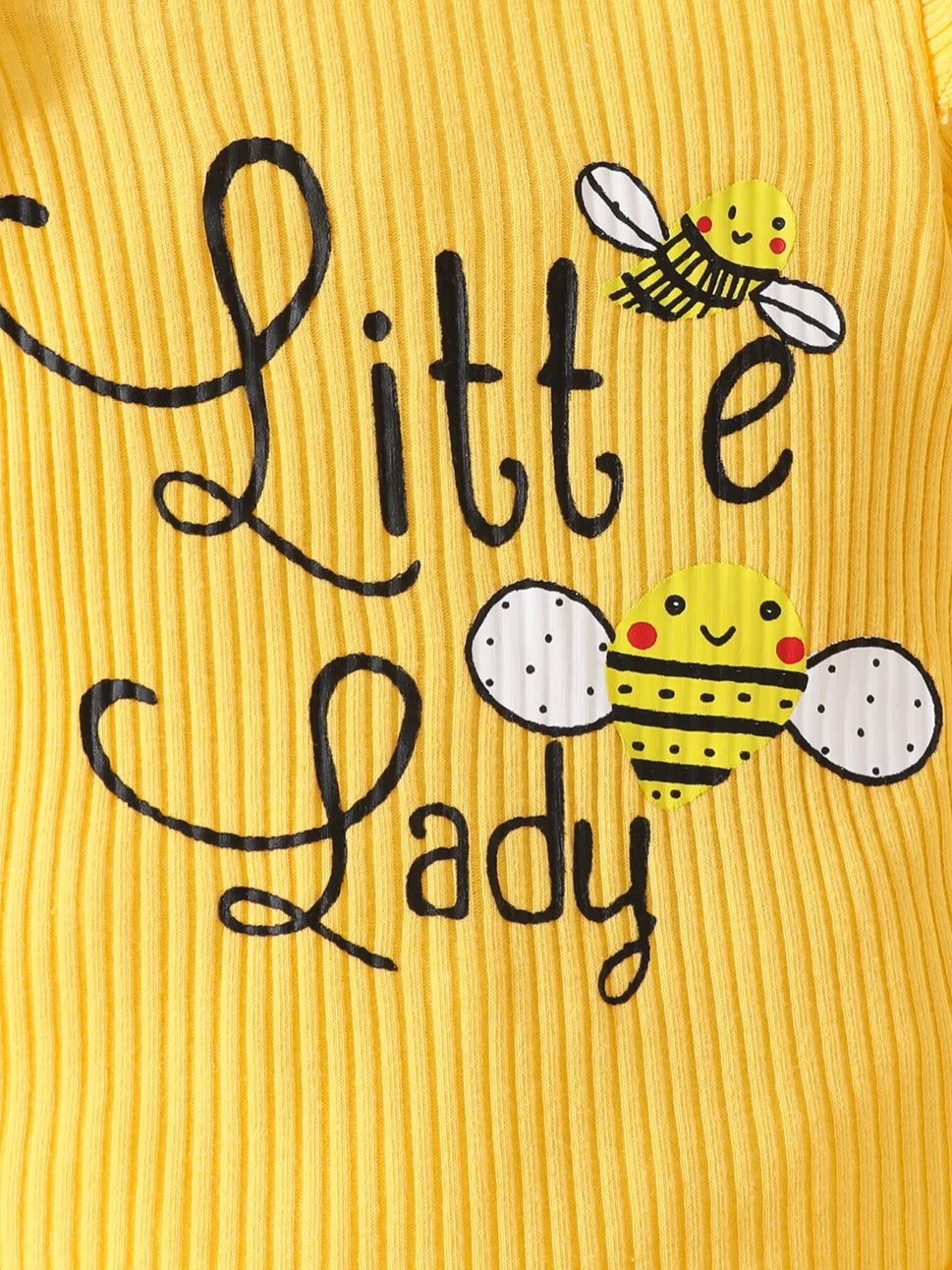 Children's Little Lady Bee-Themed 3-Piece Set