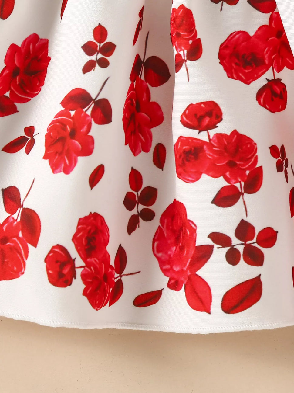 Children's Bow Dress & Ruffle Trim Cardigan Set