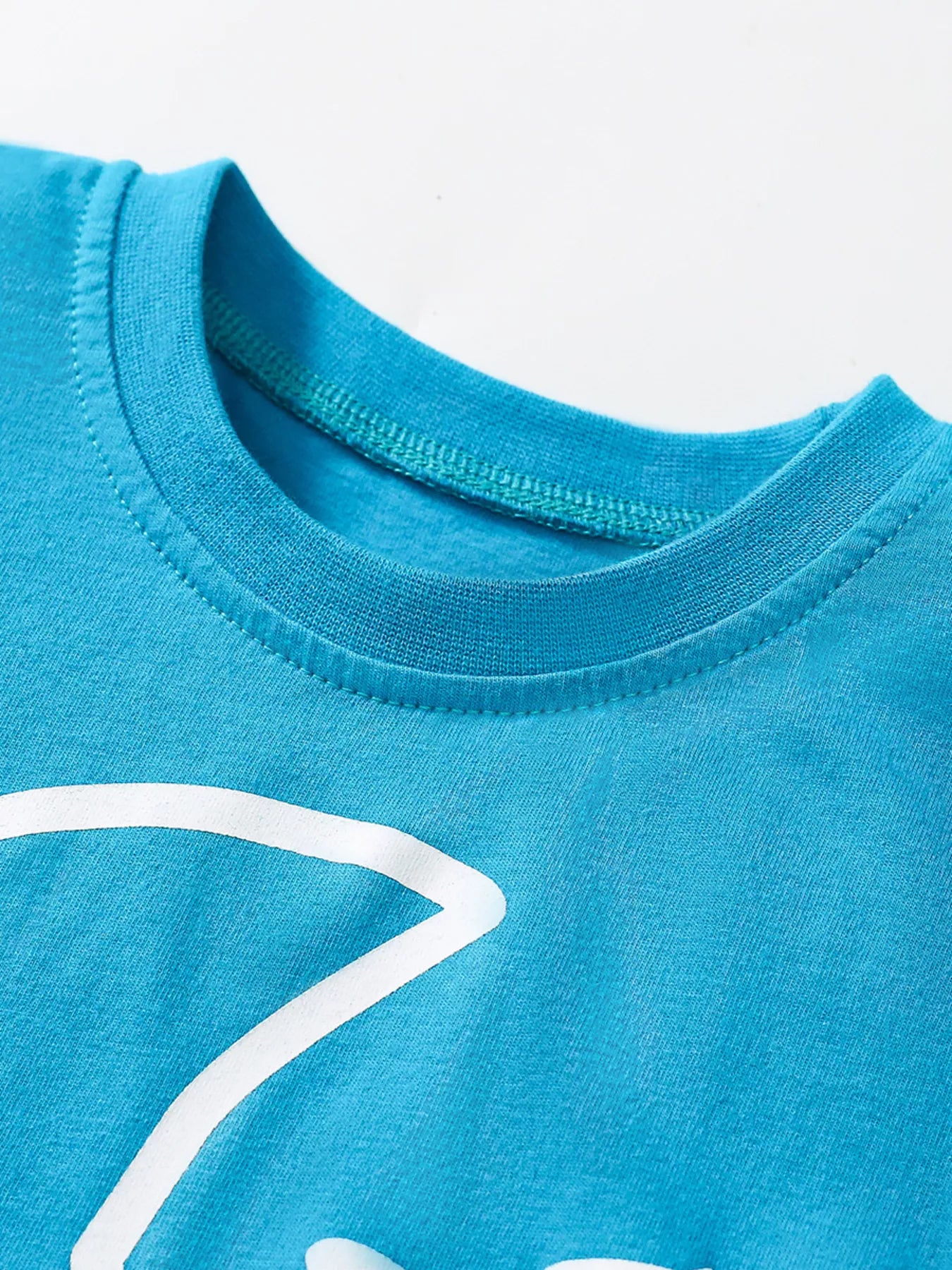 Children's Shark Graphic Tee & Shorts Set