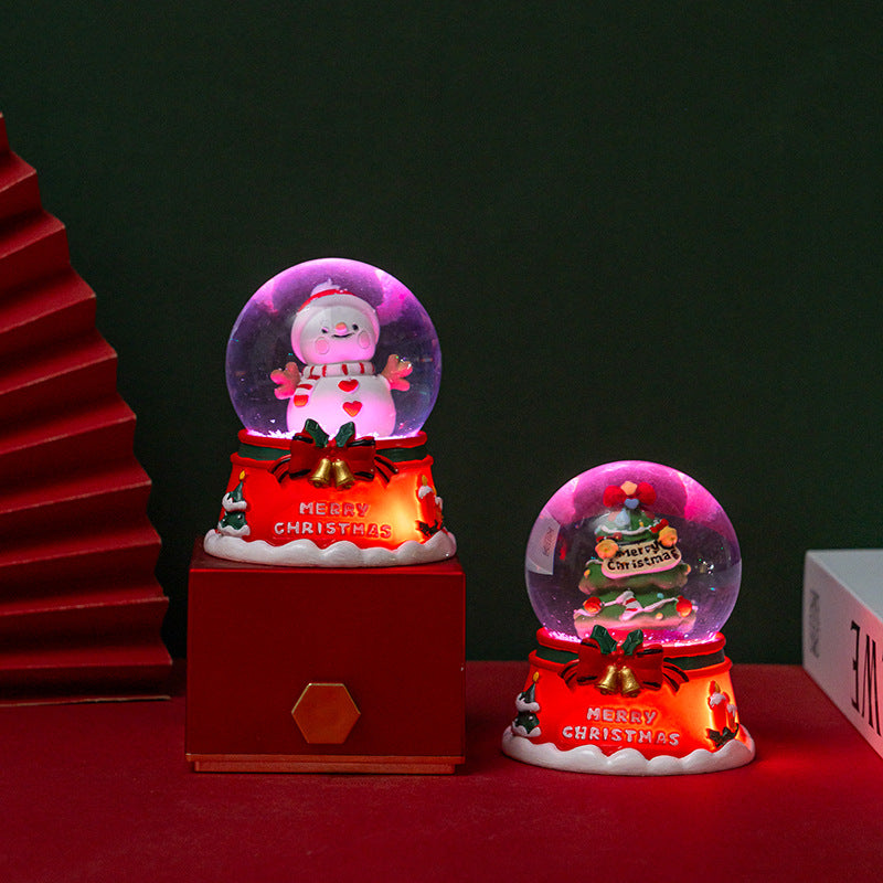 Christmas crystal ball