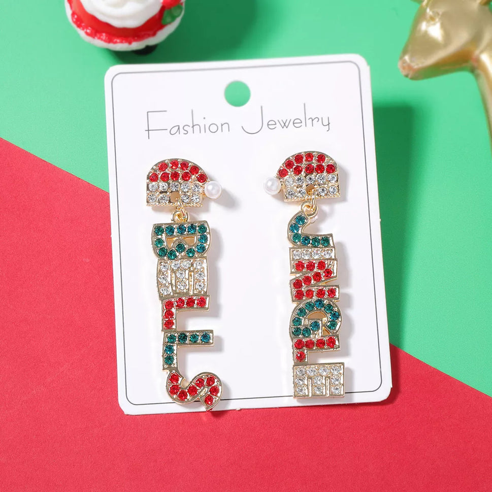 Christmas Jingle Bells Drop Earrings