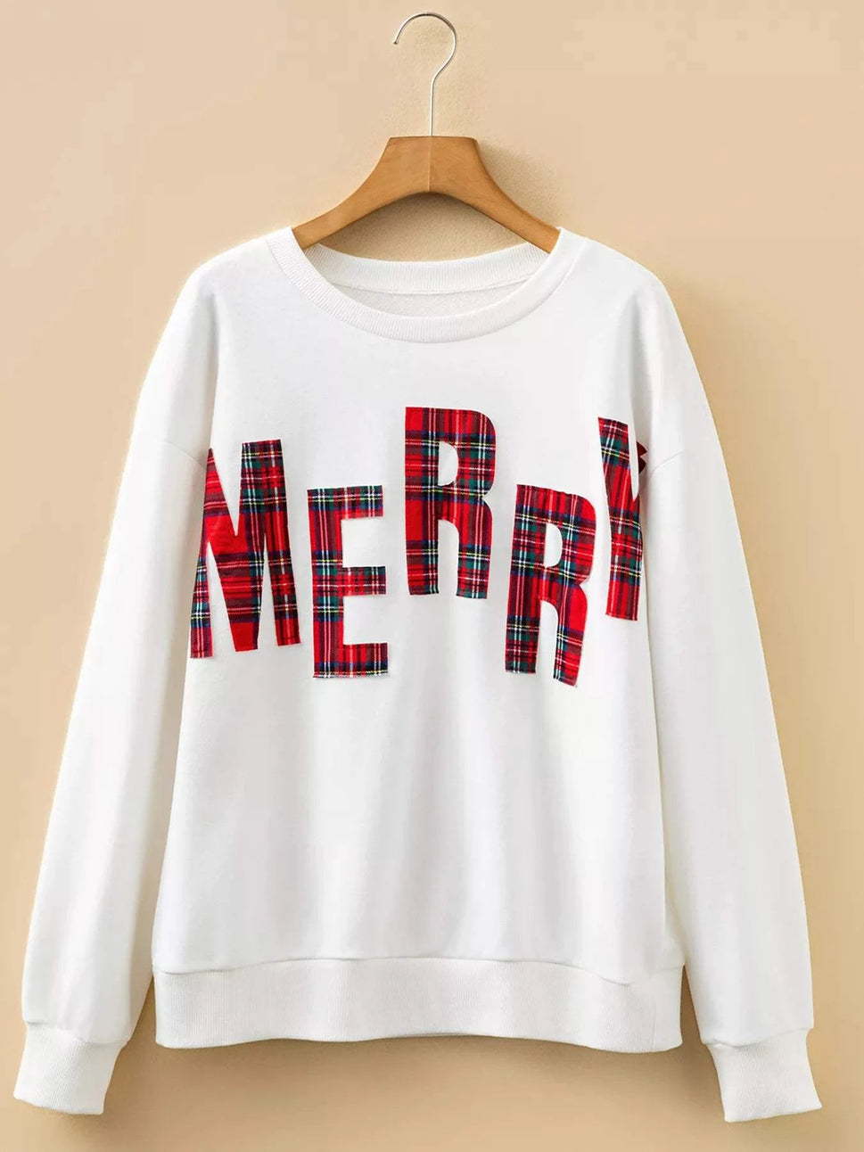 Plaid MERRY Christmas Vacation Sweatshirt