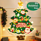 Switch DIY Felt Christmas Tree Wall Decoration with LED Lights 2 image