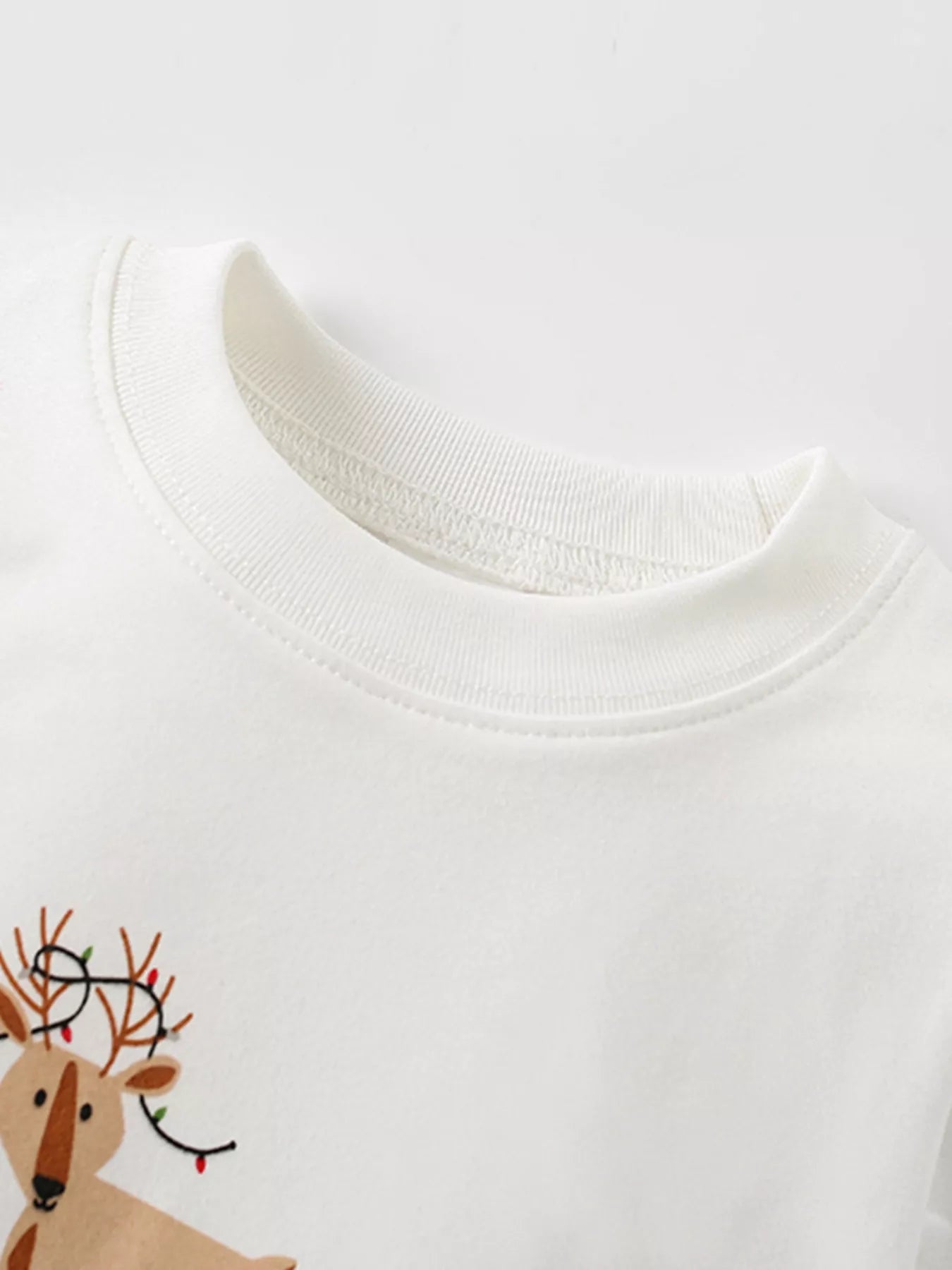 Children's Christmas Santa & Reindeer Pajama Set