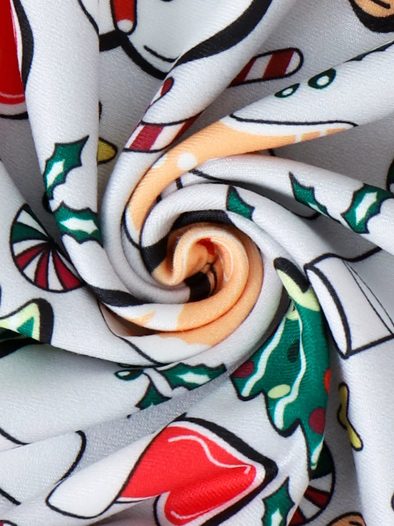 Children's Christmas Print Top and Pants Set