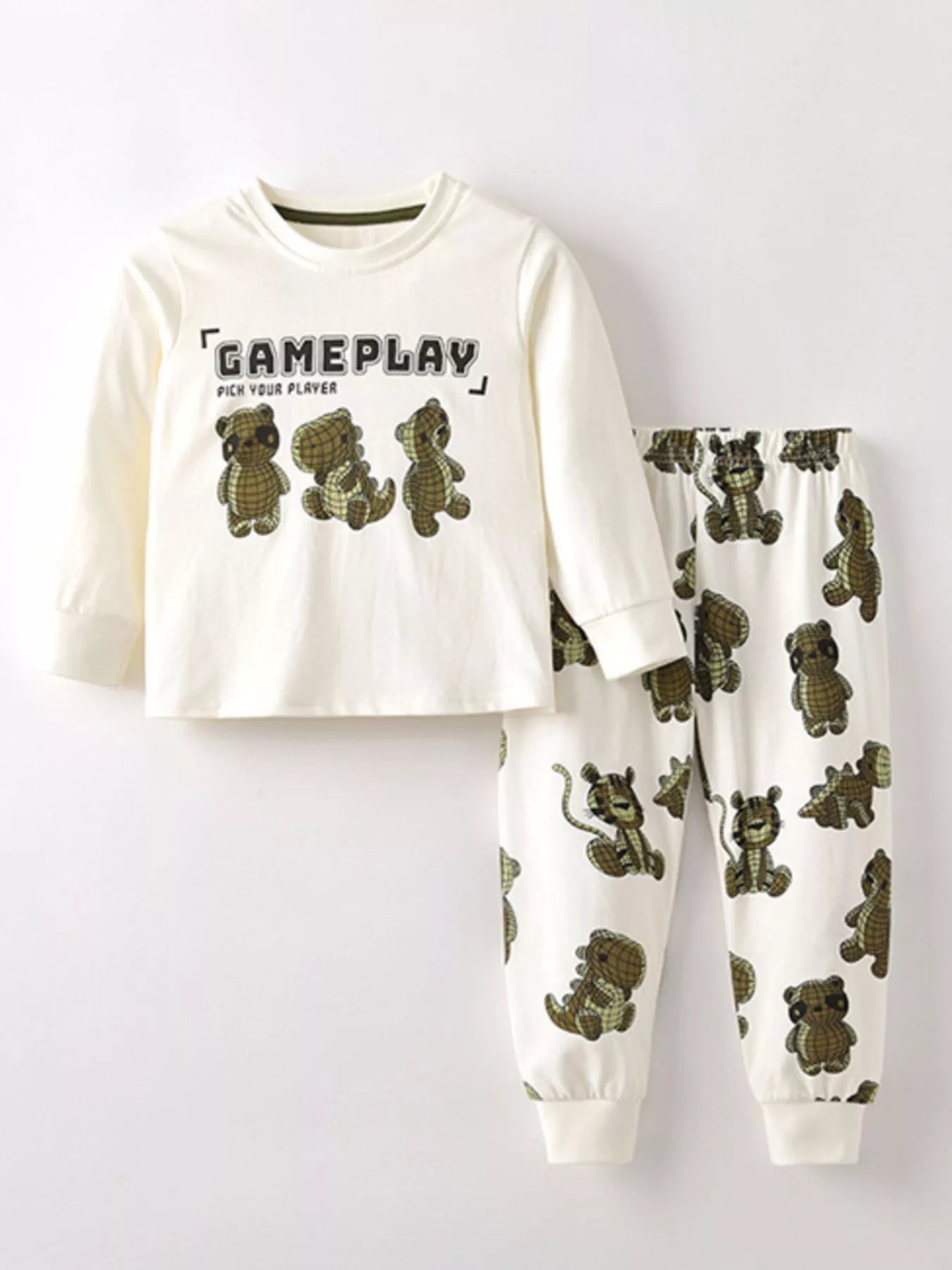 Men's Long Sleeve Top and Pants Set