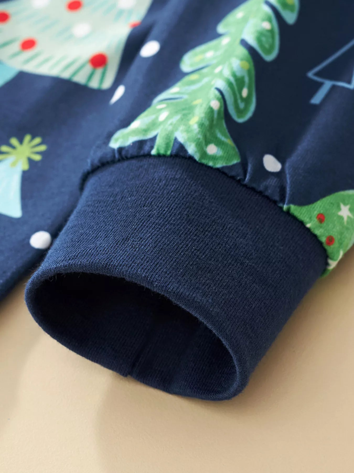 Children's Christmas Tree Long Sleeve Pajama Set