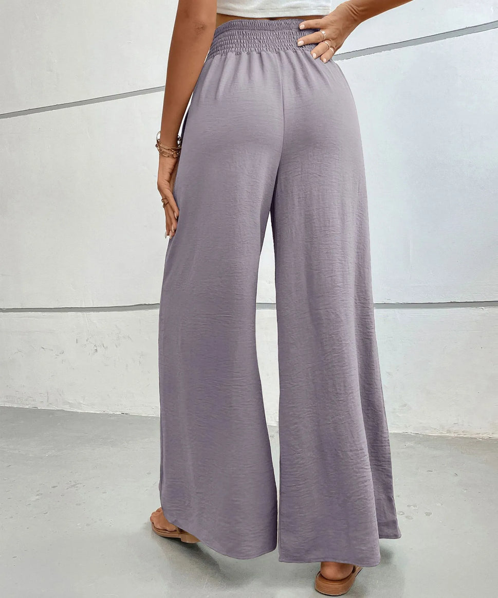 High-Waisted Wide Leg Pants
