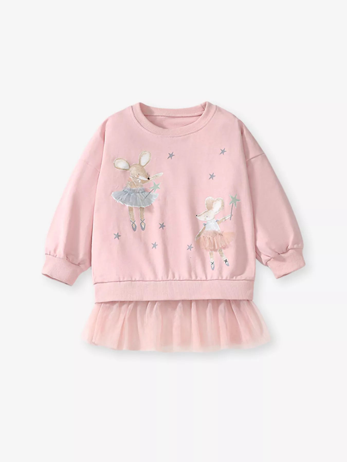 Children's Ballerina Mouse Sweatshirt & Leggings Set