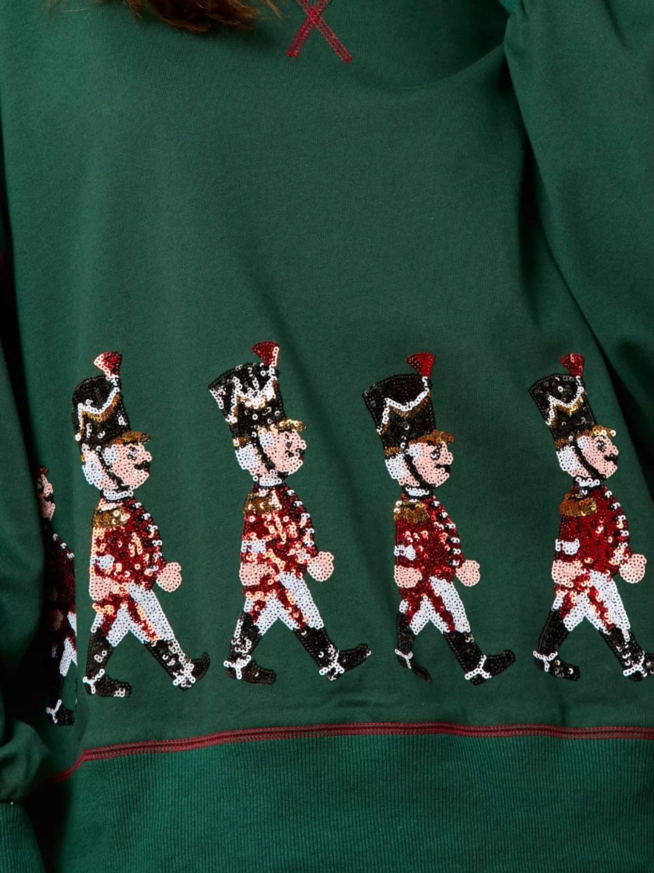 Christmas Marching Band Sequin Sweatshirt