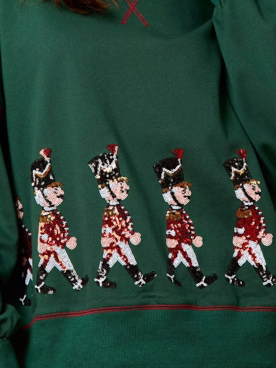Christmas Marching Band Sequin Sweatshirt