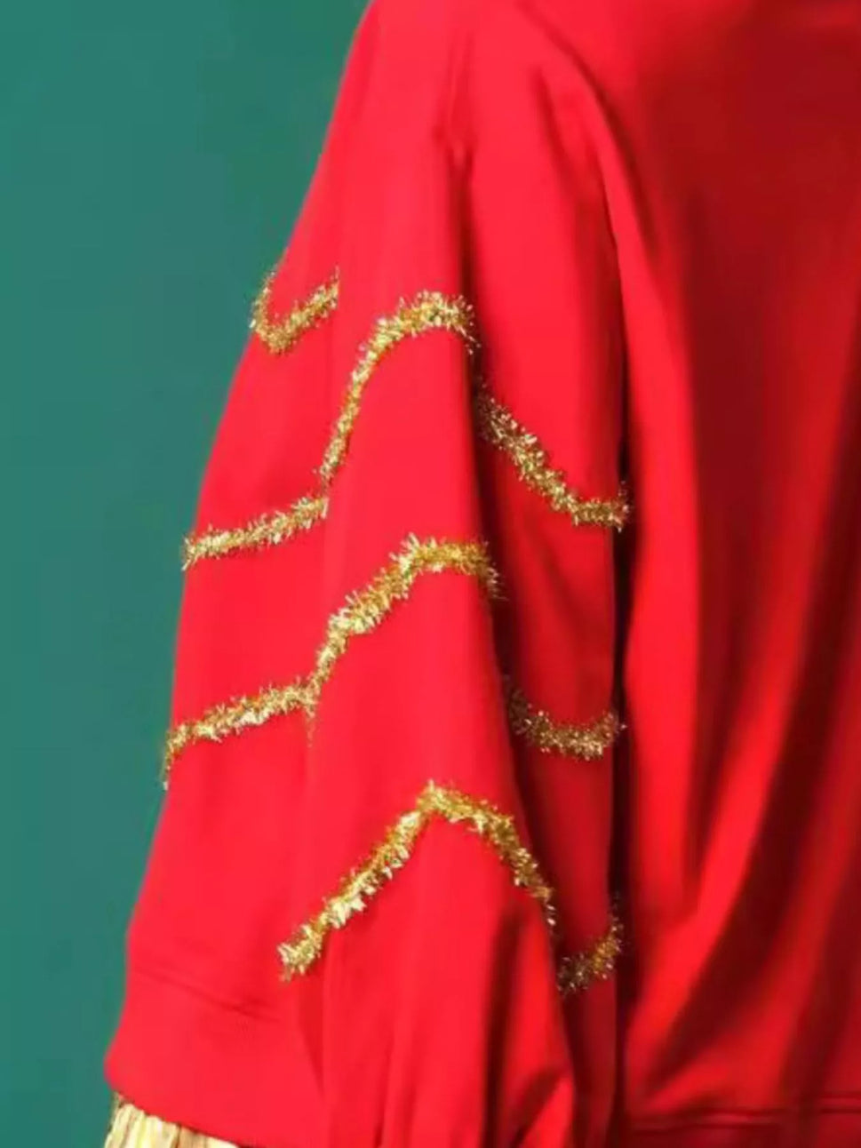 Christmas Tree Round Neck Sweatshirt