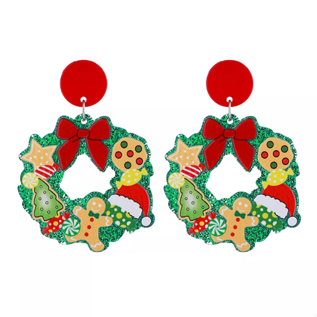 Christmas Dangle Earrings