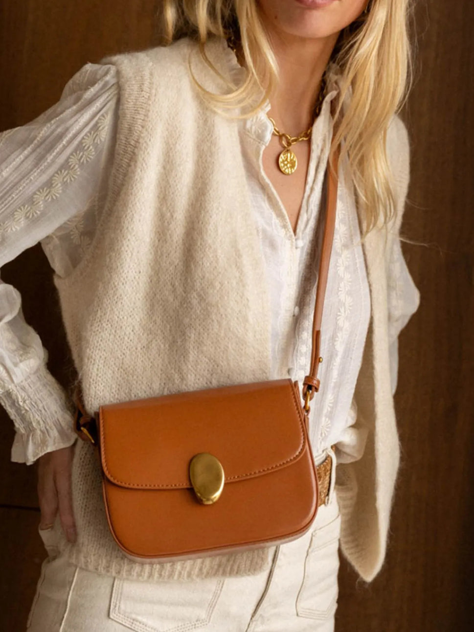 Open Front Sweater Vest