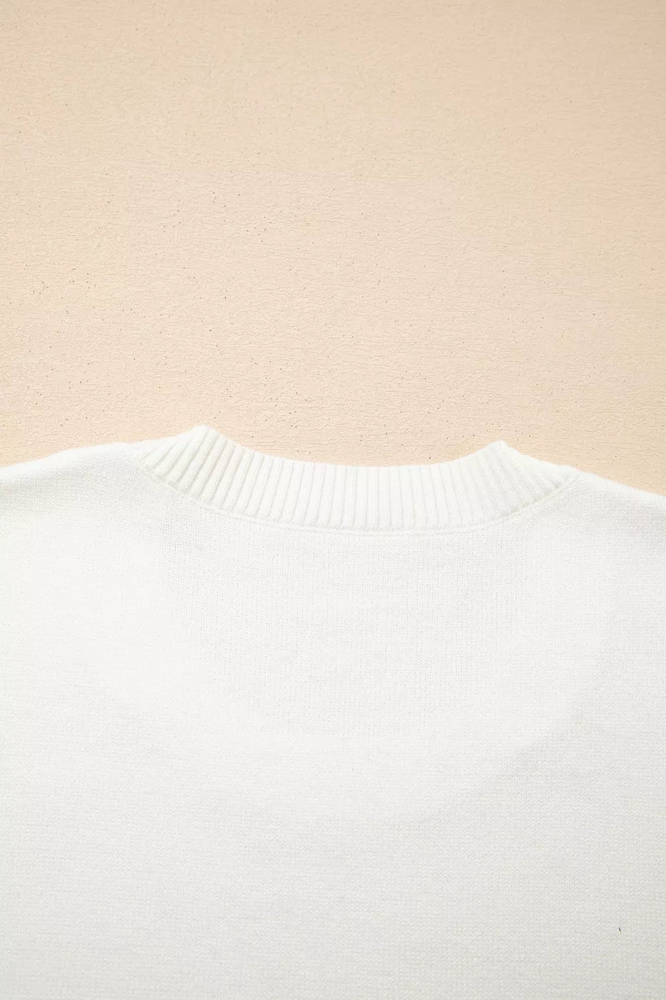 Colorful Holly Jolly Christmas Knit Loose Sweater