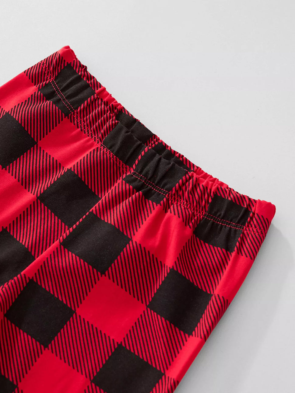 Children's Santa Graphic Long Sleeve Pajama Set