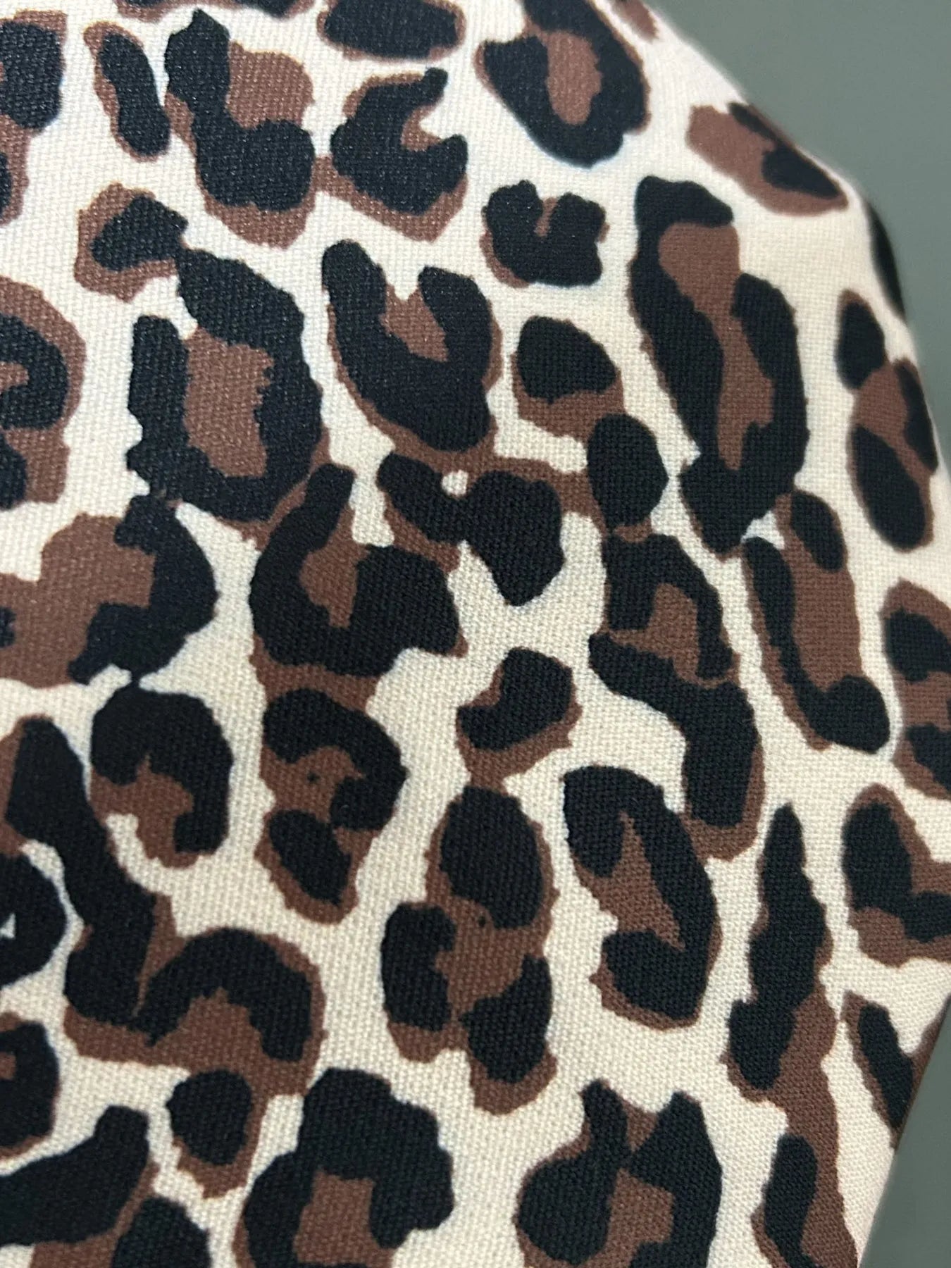 Leopard Print Zip-Up Hoodie