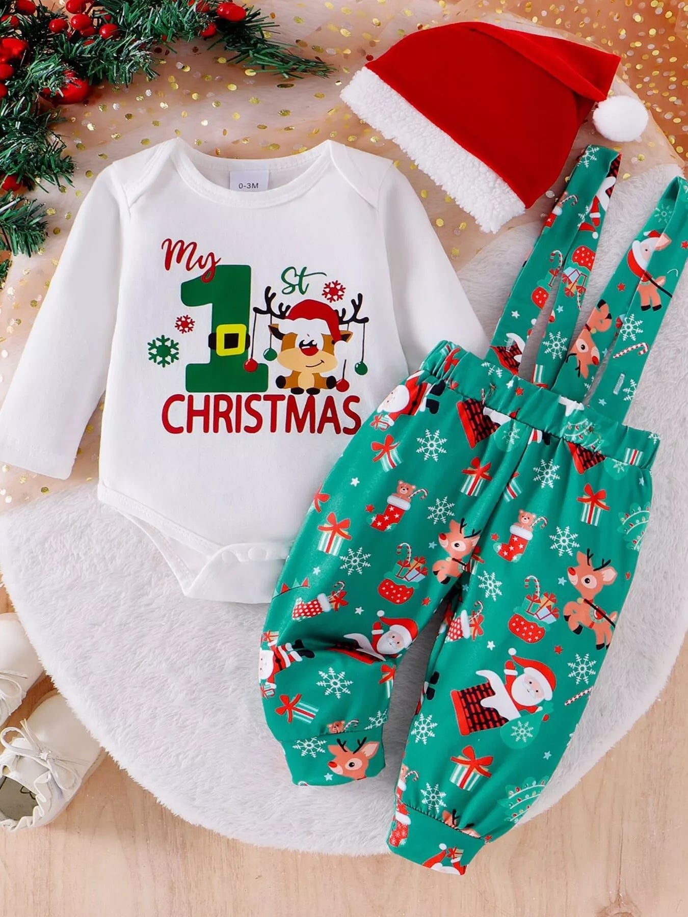 Children's My First Christmas Outfit Set