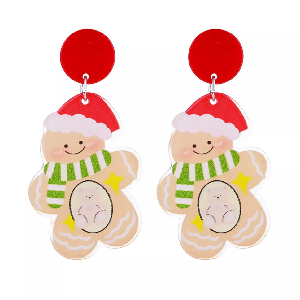 Christmas Dangle Earrings